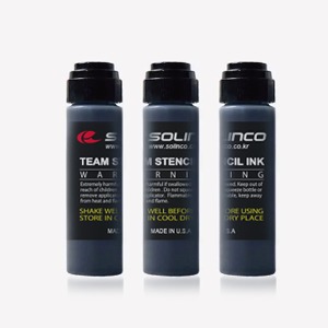 솔린코 스탠실 잉크 블랙  SOLINCO PRO STENCIL INK BLACK
